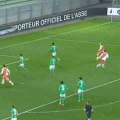 Resumen y goles del Saint Étienne vs. Mónaco de Ligue1