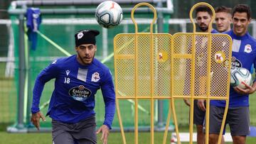 01/11/19 DEPORTIVO DE LA CORU&Atilde;A ENTRENAMIENTO
 BETO DA SILVA