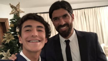 Sebastián Abreu, feliz por el llamado de su hijo al Tri Sub-17