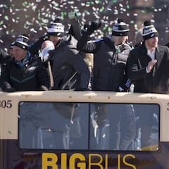 Las imágenes del desfile de los Eagles en Philadelphia tras el Super Bowl LII