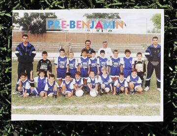 El equipo prebenjamín del Almussafes.