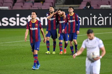 Messi anotó el 1-0.