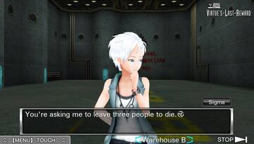 Captura de pantalla - Zero Escape: Virtue's Last Reward (3DS)