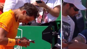 ¿Por qué se puso a 'wasapear' Nadal tras ganar a Dimitrov?