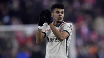 Luis Díaz luego del triunfo ante Nottingham Forest por FA Cup.