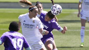 Jugadoras del Real Madrid y del Betis.