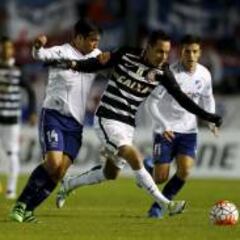 Nacional y Corinthians empatan un partido sin sal ni azúcar