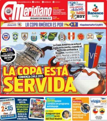 Portadas de la prensa deportiva