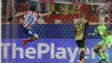 Diego Costa ha marcado 30 goles en competición oficial este año con el Atlético de Madrid. Es el máximo goleador del equipo. El que hizo al Milán en Champions ha sido uno de los de más bella factura.