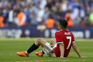 El ingrato partido de Alexis Sánchez en la final de la FA Cup