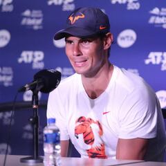 Nadal, honesto: "Retrasé la rueda de prensa para no mentir"
