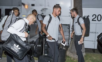 El Real Madrid ya se encuentra en Los Ángeles