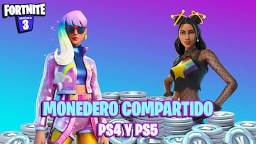 Fortnite: el monedero compartido llega a PS4 y PS5; todos los detalles