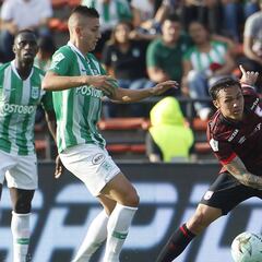 Nacional, con ventaja en historial vs Santa Fe en Copa