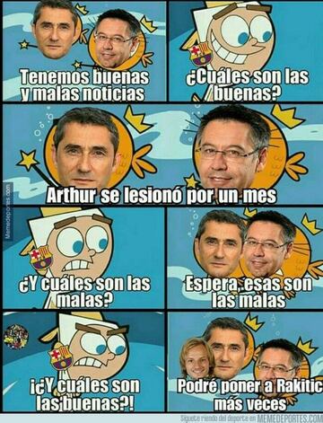 Derbi, Barcelona... Los memes más divertidos de la jornada