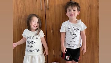 Anuncio familiar con chicana a Boca: Lucas Martínez Quarta será papá otra vez