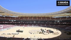 Atlético Madrid's Wanda Metropolitano nearing completion