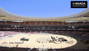 Atlético Madrid's Wanda Metropolitano nearing completion