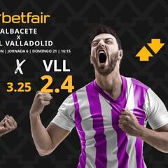Albacete Balompié vs. Real Valladolid: horario, dónde ver, pronósticos y clasificación