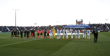 Starting line-ups.