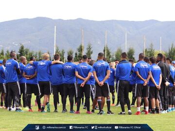 Alberto Gamero se presentó con la plantilla, dirigió su primer entrenamiento y habló en rueda de prensa del proyecto que comenzará en 2020 en Millonarios. 