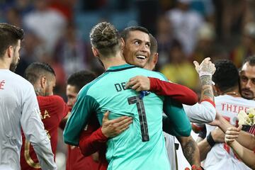 La crónica del España vs Portugal en imágenes