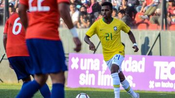 Rodrygo, con Brasil.