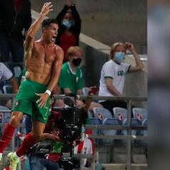 Cristiano Ronaldo suspended from next World Cup Qualifier game for shirtless celebration