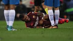 Paulinho, en riesgo si juega ante el Betis: se infiltra el dedo roto