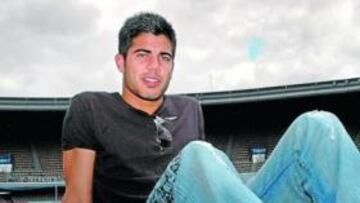<b>COMPETENCIA. </b>Aythami tiene por delante a cuatro centrales en el Deportivo y estaría encantado de regresar al Xerez este verano.