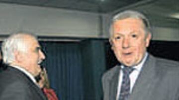 Antón y Verbruggen, ayer.