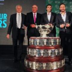 González, Massú y Ríos fueron premiados por su trayectoria