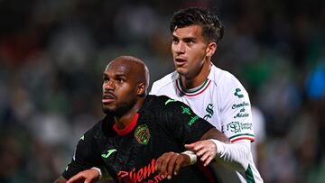 during the 3rd round match between Santos and FC Juarez as part of the Liga BBVA MX, Torneo Clausura 2026 at TSM Corona Stadium, on January 18, 2026 in Torreon, Coahuila, Mexico.