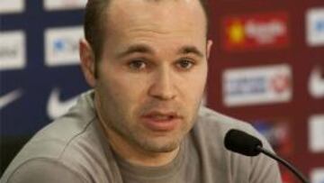 Iniesta: "Nos quedamos sin gente importante pero hay que estar tranquilo"