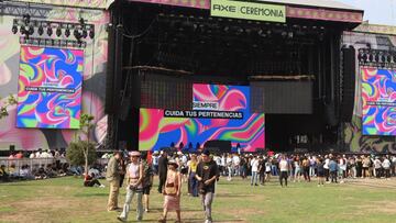 Colapsa estructura en el Festival Ceremonia en el Parque Bicentenario; varias personas heridas