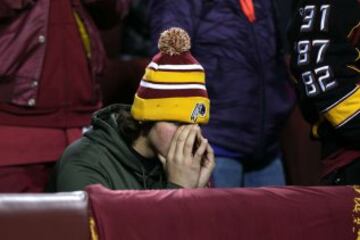 La afición de los Redskins vio como el equipo perdía un partido que puede ser vital de cara a sus posibilidades de entrar en Play-offs.