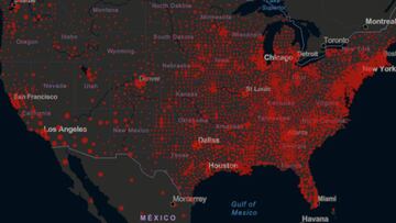 Estados Unidos sumó más de 1,000 muertes por coronavirus en las últimas 24 horas, en medio de protestas por la muerte de George Floyd y de paulatina reapertura que se vive en el país.