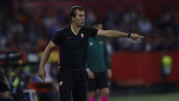 El balance de Julen Lopetegui y el Sevilla ante el Barcelona