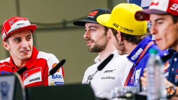 Iannone y Laverty discutieron en los entrenamientos de Austria.