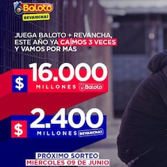 Resultados Baloto: cuáles son los números ganadores | hoy miércoles 9 de junio