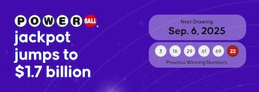 Powerball: ¿Alguien ganó el sorteo de 1.4 billones de dólares anoche?