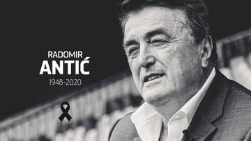 Serbian coach Radomir Antic died today, Monday 6 April 2020