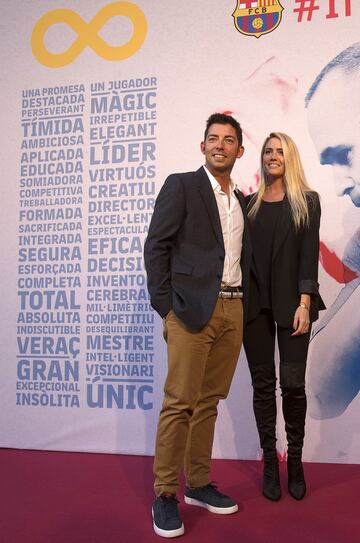 Larrazábal and his wife.