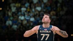 Luka Doncic con Eslovenia.