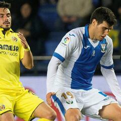 Ezequiel y Raúl García, bajas destacadas en la lista del Leganés para el Bernabéu