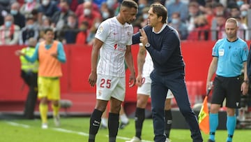 Fernando, junto a Lopetegui.