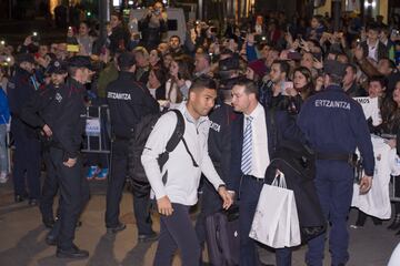 El Real Madrid ya está en Bilbao antes de viajar a Eibar