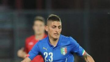 Verratti, uno de los 23 de Italia para el Mundial de Brasil.