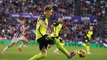 Jesús Rodríguez, ante el Valladolid.