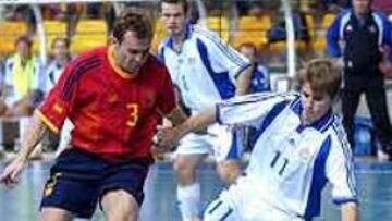 <b>FÁCIL.</B> España no ha tenido casi oposición en la débil selección finlandesa.